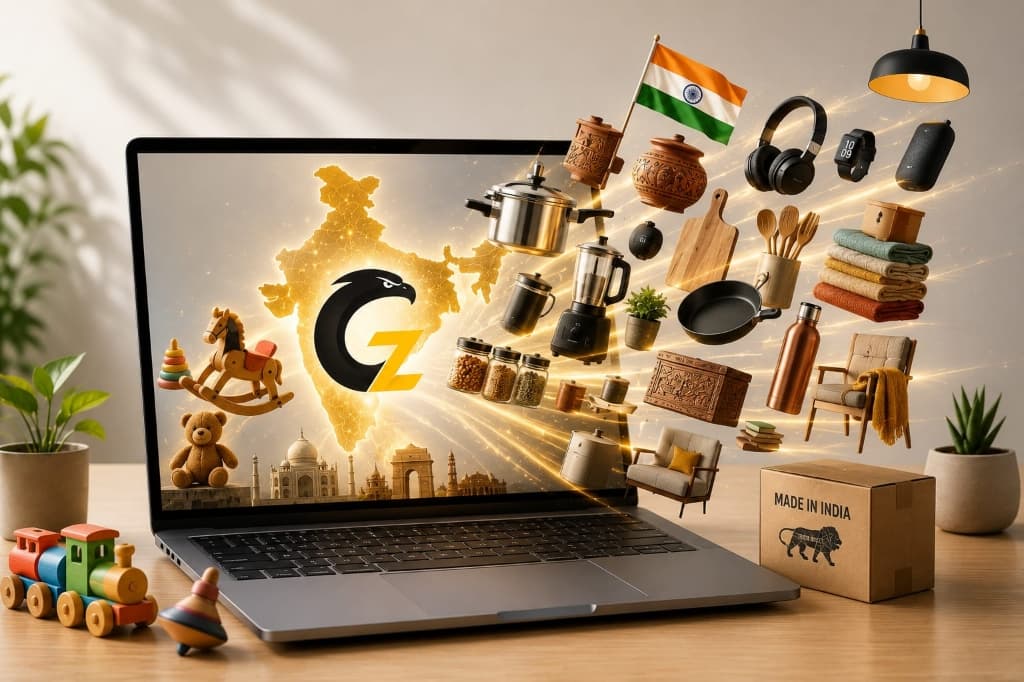 GenZ Made in India laptop showcase